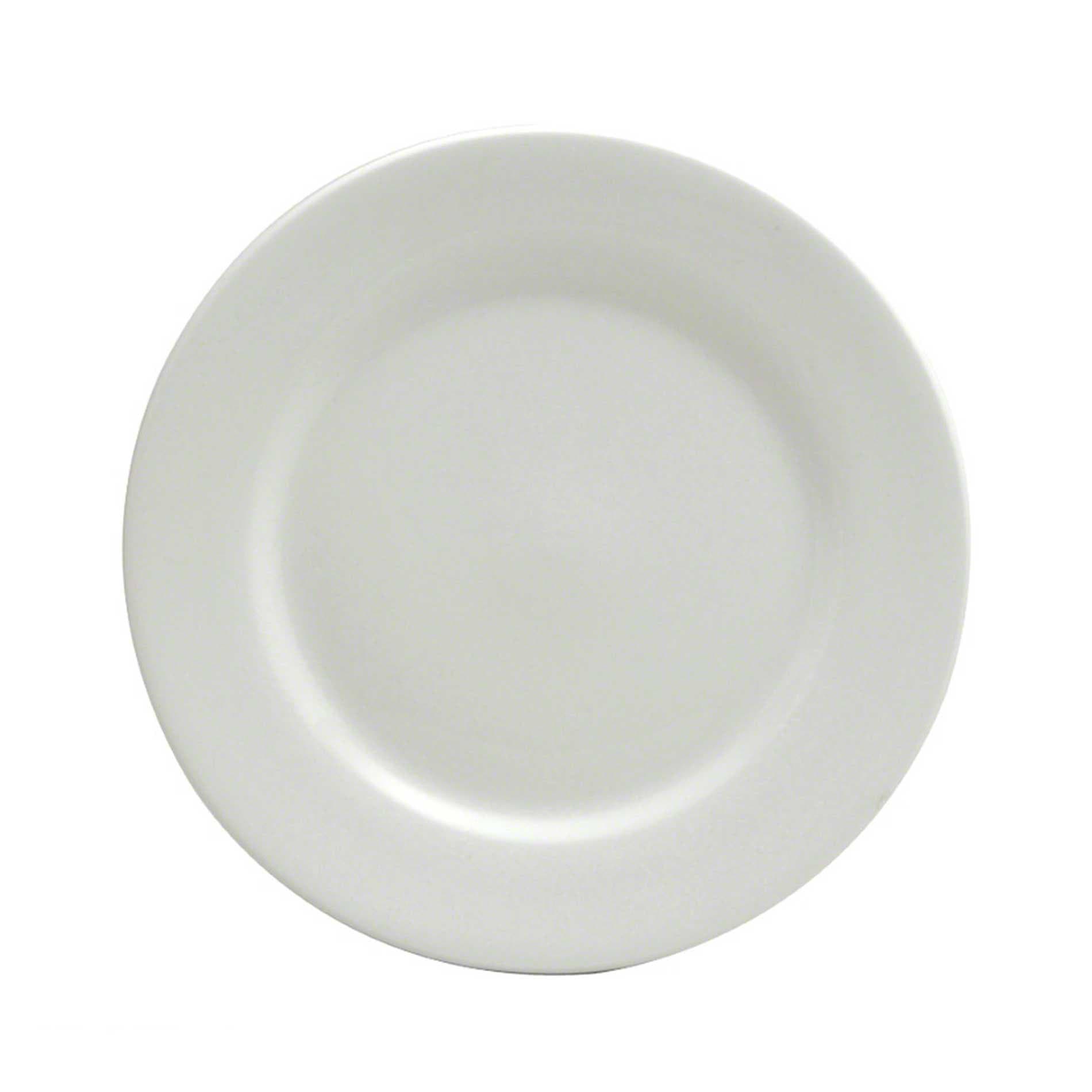 5" White Round China Side Plate