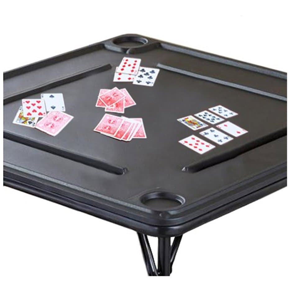 Games table with cards