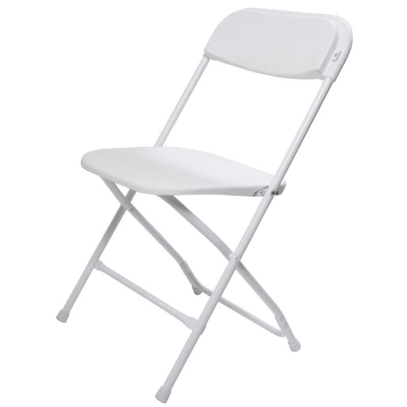 White Folding Chair