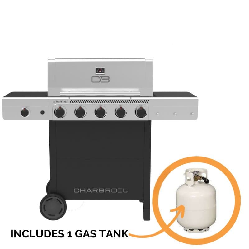 5-Burner Hooded BBQ Grill