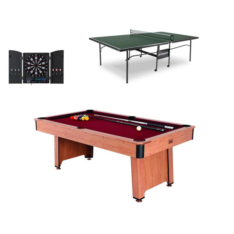 Games Room Package (2 Main Items & Dartboard)